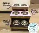 Comedero Con Altura Para Mascotas Talla M