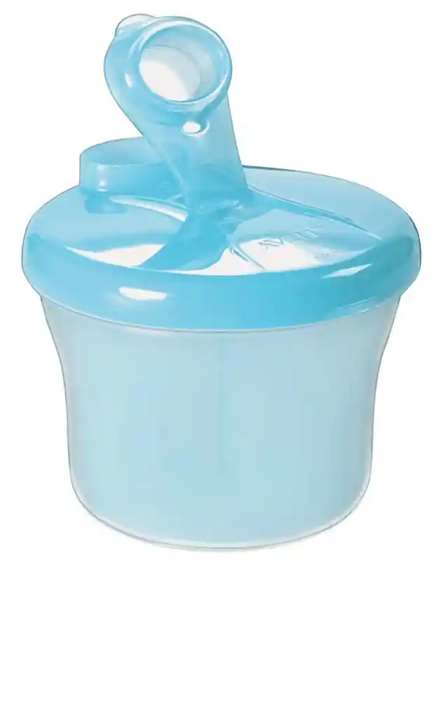 Dispensador Porta Leche Formula Cereal Bebe Dosificado Avent Azul