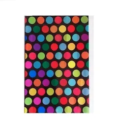 Mantel Negro Puntos De Colores