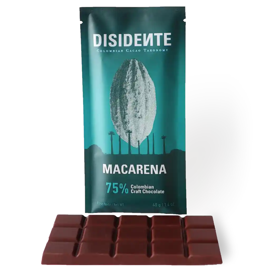 Chocolate Disidente Macarena 40g