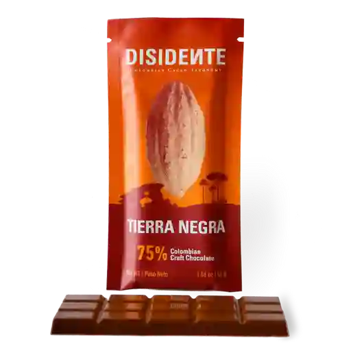 Chocolate Disidente Tierra Negra 40g