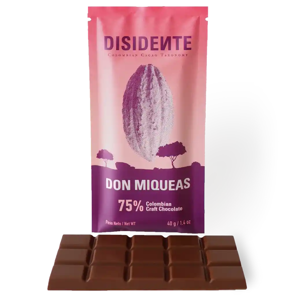 Chocolate Disidente Don Miqueas 40g