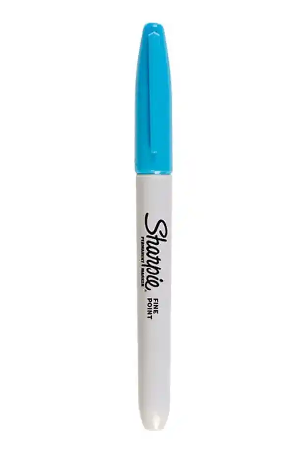 Sharpie Marcador Fino Azul Turquesa