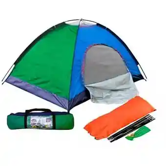 Carpa Camping Extra Grande 5 Personas Super Comoda