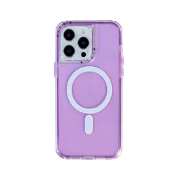 Estuche Magsafe Iphone 15 Luv Morado