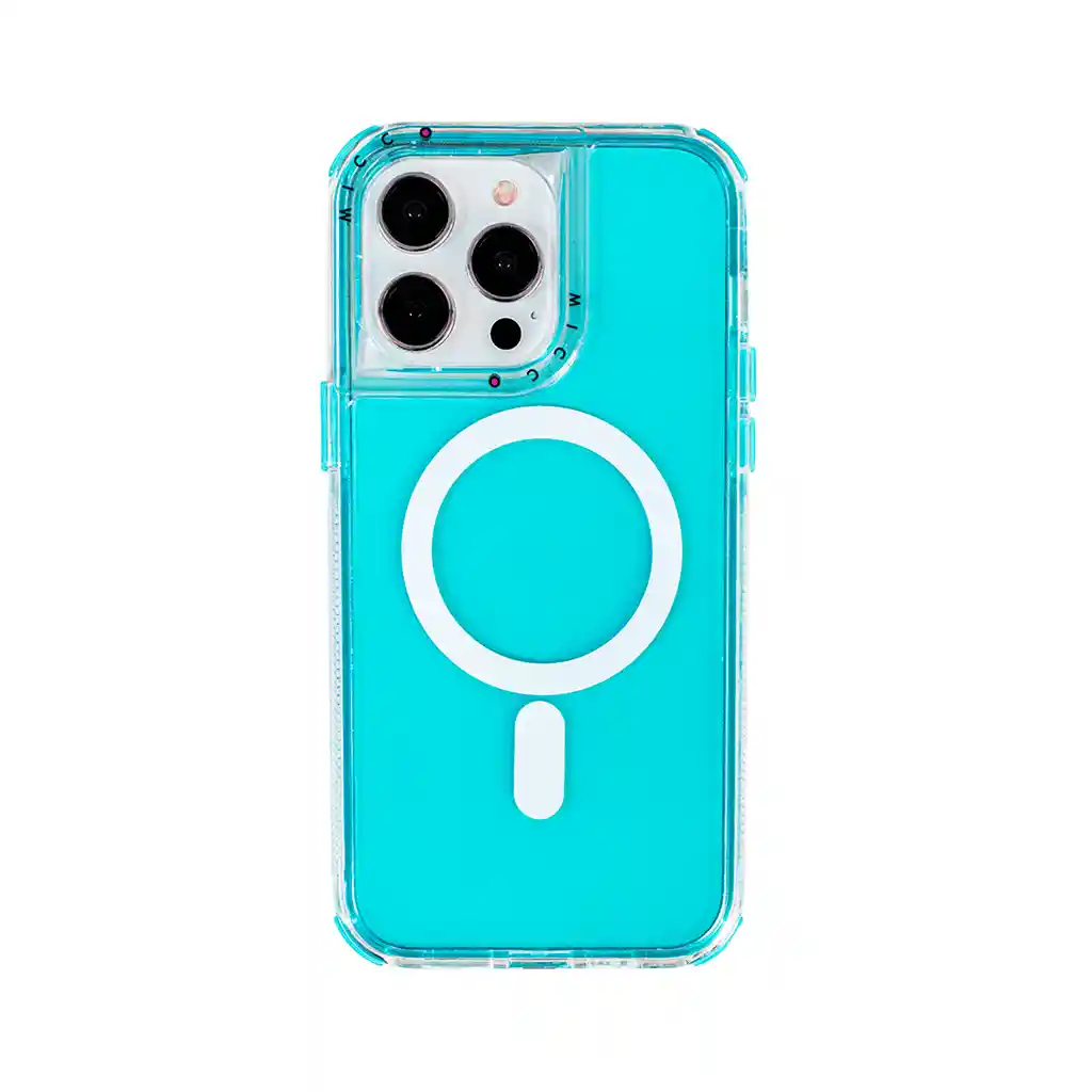 Estuche Magsafe Iphone 15 Pro Max Luv Azul Marino