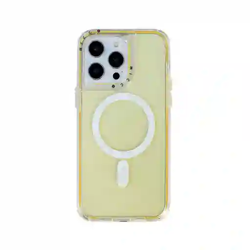 Estuche Iphone 15 Pro Max Magsafe Luv (amarillo)