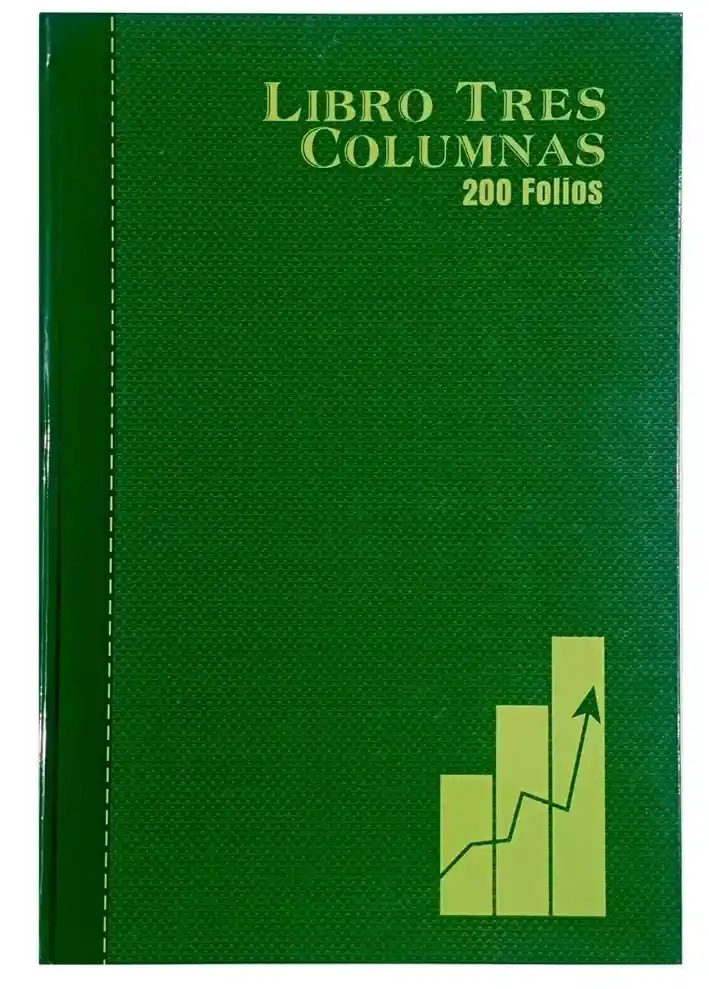 Libro De Contabilidad 200 Folios 3 Columnas Nika