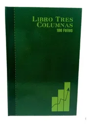 Libro De Contabilidad 100 Folios 3 Columnas Nika