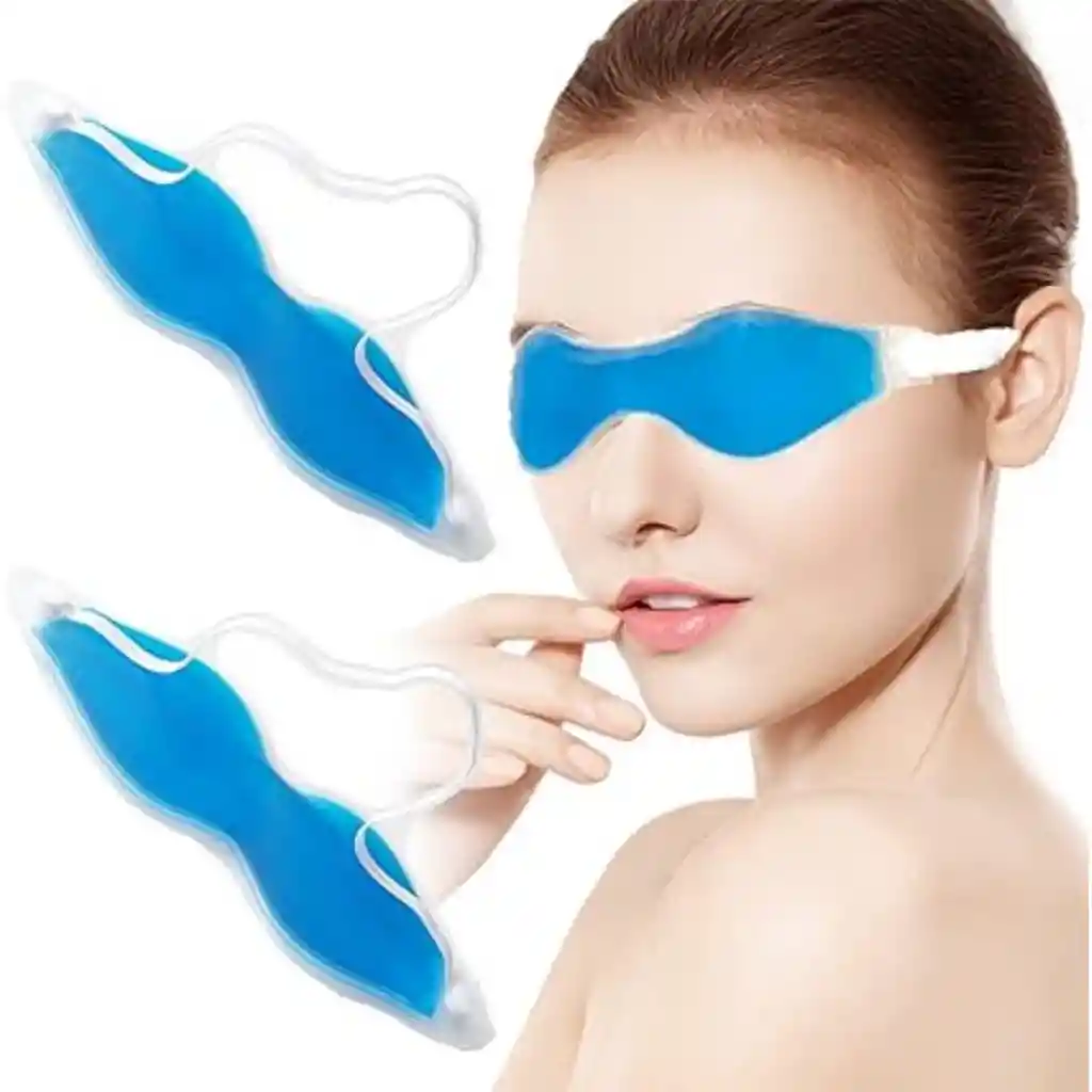 Gafas Gel Frio Anti Estres Ojos Parpados Migraña Relajante