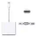 Conversor Tipo C A Vga+usb3.0+usb Tipo C Para Macboock Pc