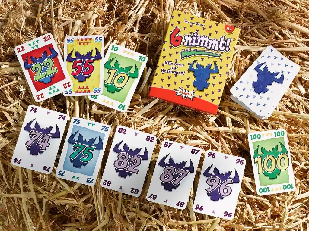 Juego De Mesa Toma 6 Cartas Familiar Estrategia Adultos Niño