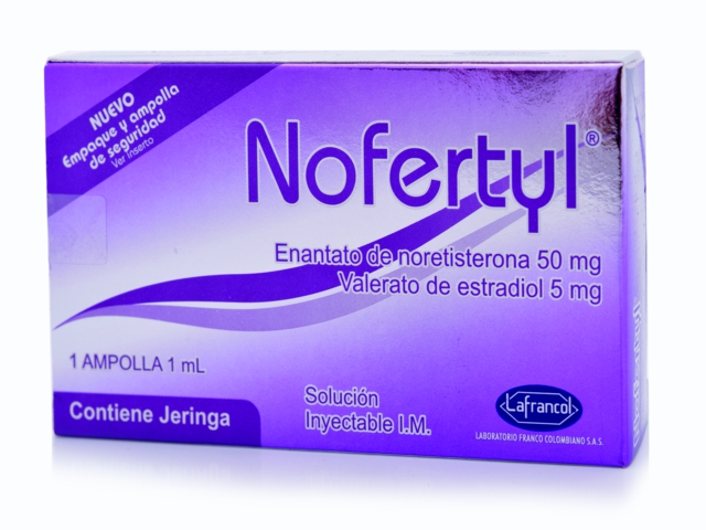 Nofertyl | Enantato De Noretisterona 50mg | Valerato De Estradiol 5mg ...