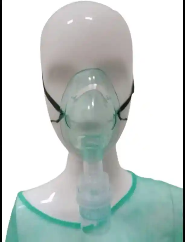 Kit Nebulizador Adulto O Pediatrico. Máscara + Manguera + Vaso