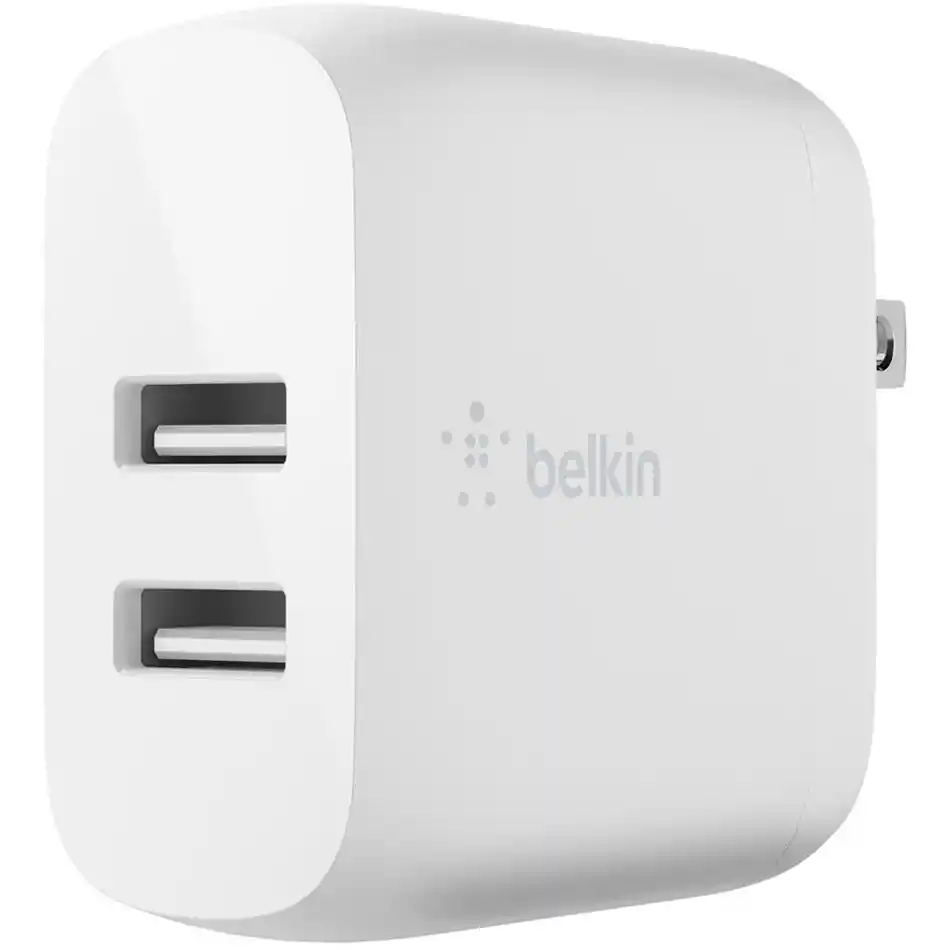 Cargador Belkin Doble Usb-a Boost Charge 24w De Pared