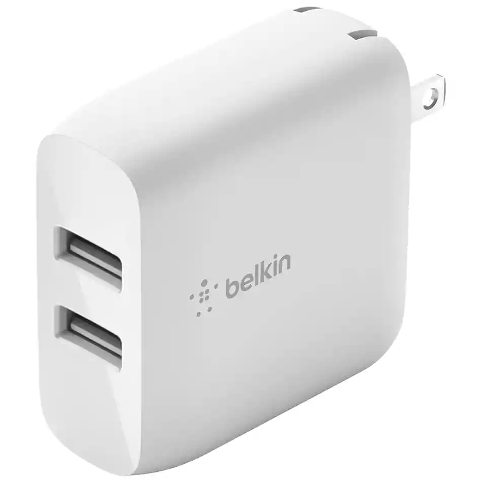 Cargador Belkin Doble Usb-a Boost Charge 24w De Pared