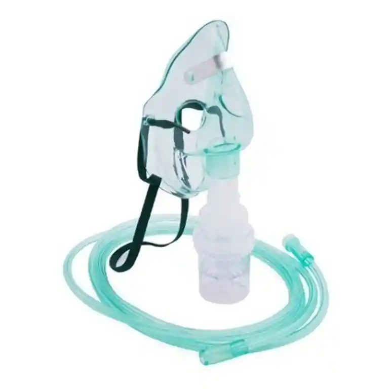 Kit Nebulizador Adulto O Pediatrico. Máscara + Manguera + Vaso