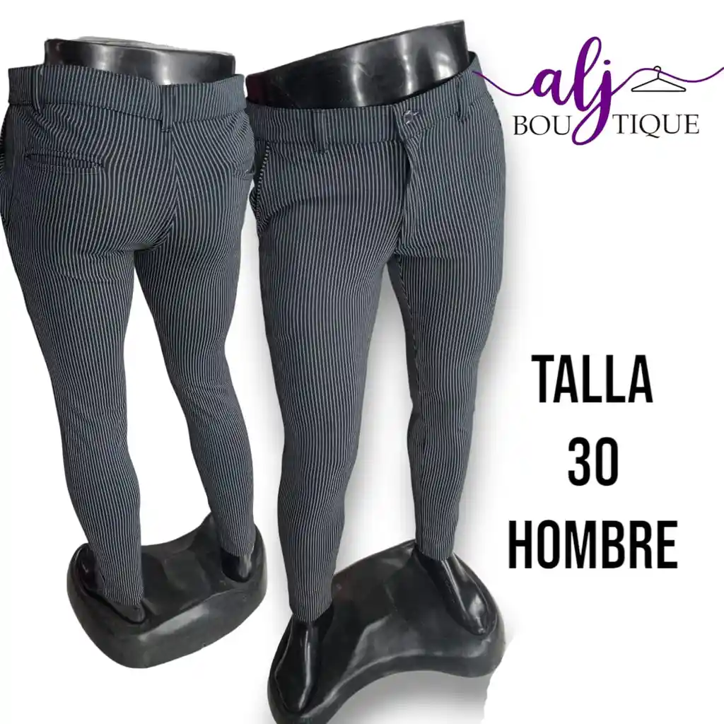 Pantalon De Vestir Caballero Talla 30