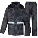 Impermeable Camuflado Tipo Sudadera