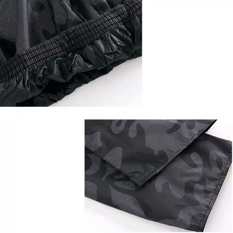 Impermeable Camuflado Tipo Sudadera