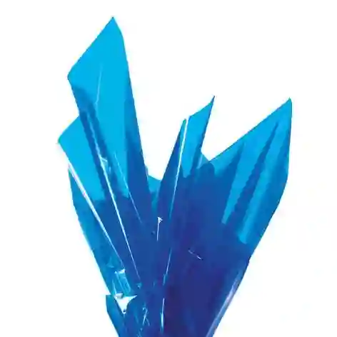 Papel Celofán Pliego Color Azul
