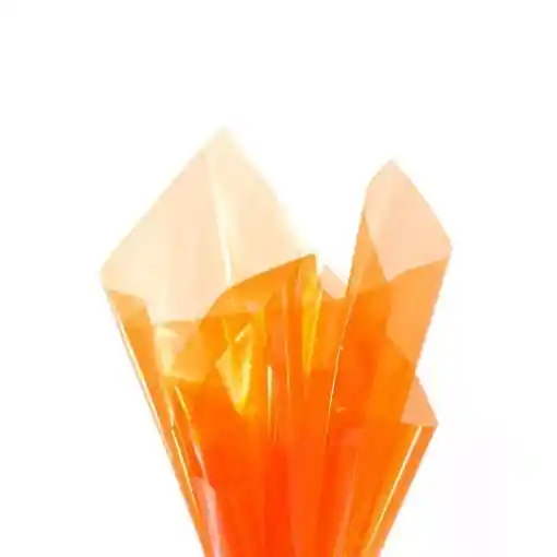Papel Celofán Pliego Color Naranja
