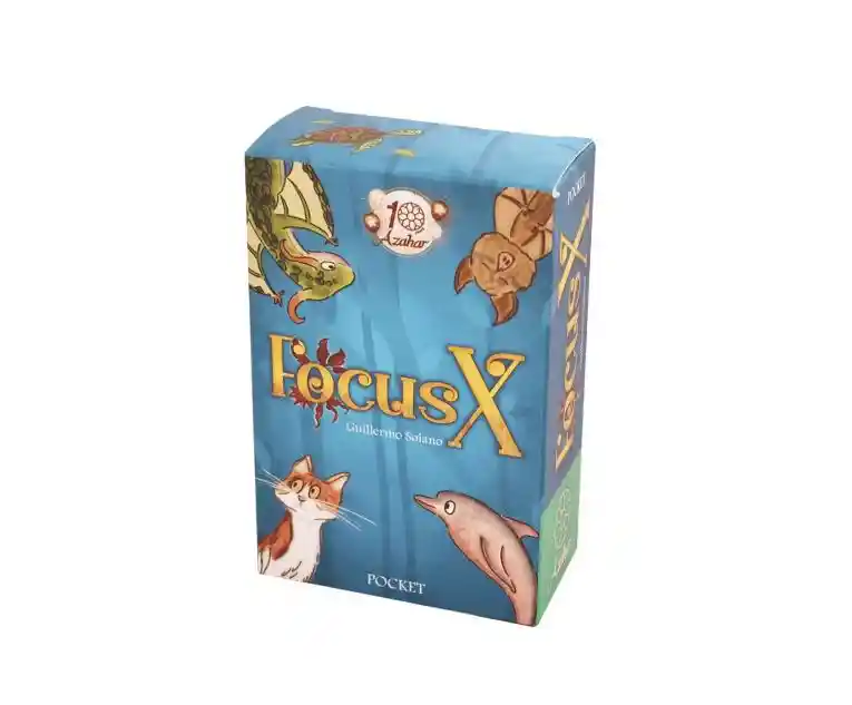 Juego De Mesa Focus X Familiar Rapidez Mental Niños Adultos