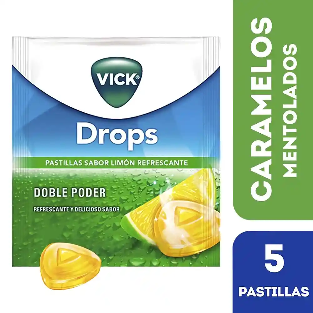 Vick Drops Pastillas Sabor A Limon