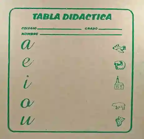 Tabla Didactica Blanca Foami Escolar, Para Plastilina, Punzar, Trabajos Manuales