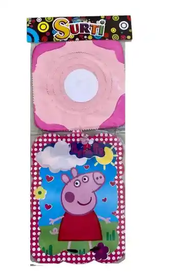 Feston Decorativo Motivo Peppa Pig