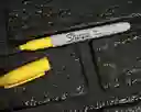 Marcador Sharpie Amarillo Fino Permanente