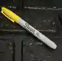 Marcador Sharpie Amarillo Fino Permanente