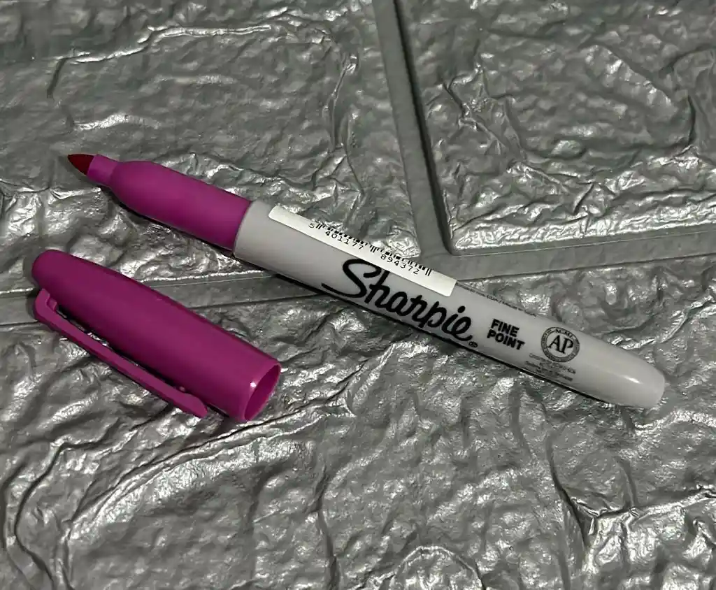 Marcador Sharpie Fucsia Fino Permanente