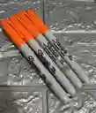 Marcador Sharpie Naranja Fino Permanente