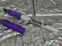 Marcador Sharpie Morado Fino Permanente