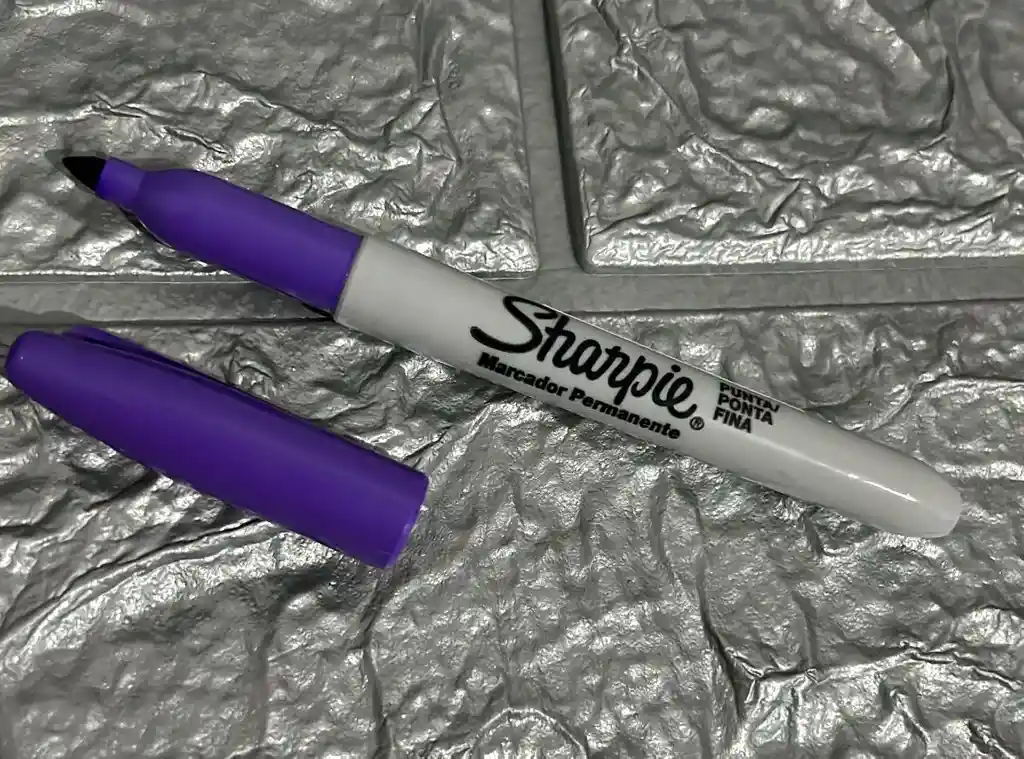 Marcador Sharpie Morado Fino Permanente