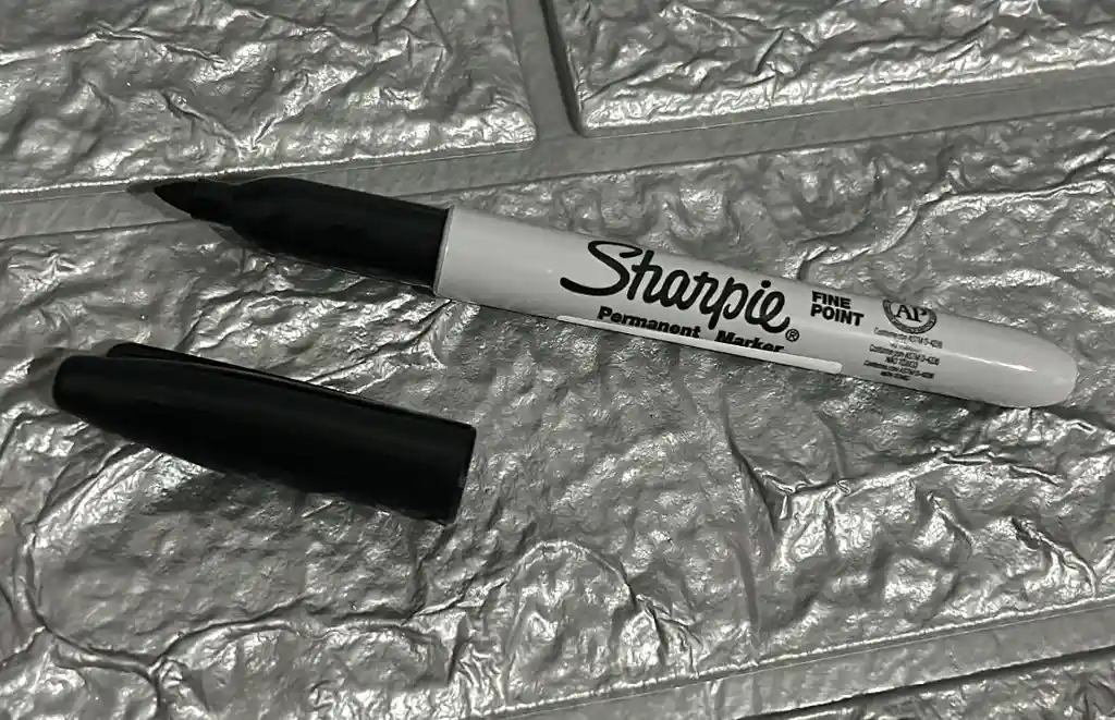 Marcador Sharpie Negro Fino Permanente
