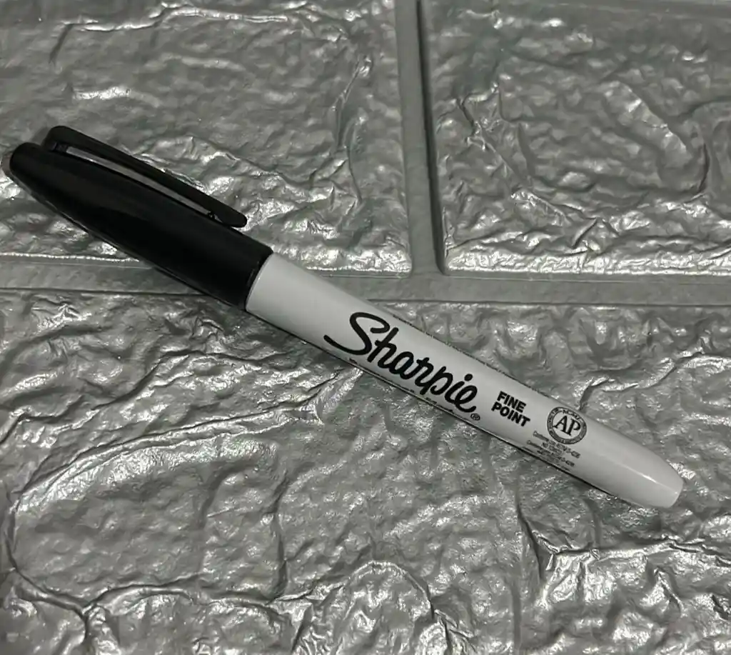 Marcador Sharpie Negro Fino Permanente