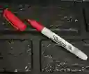 Marcador Sharpie Rojo Fino Permanente