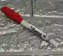 Marcador Sharpie Rojo Fino Permanente