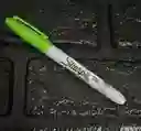 Marcador Sharpie Verde Claro Fino Permanente