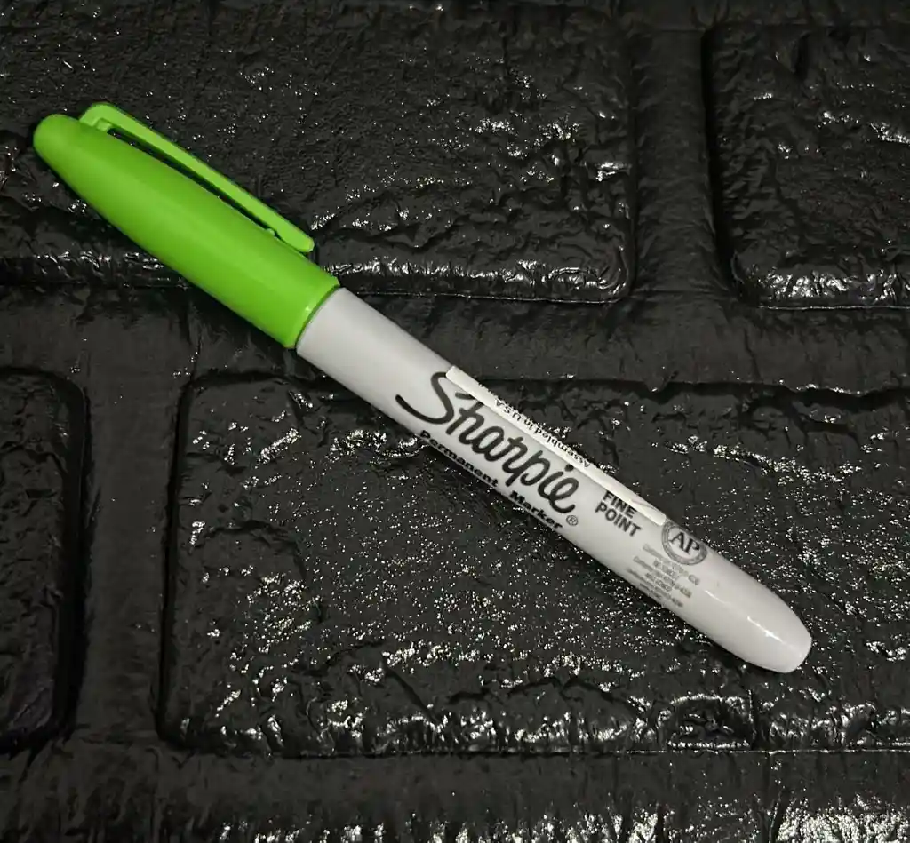 Marcador Sharpie Verde Claro Fino Permanente