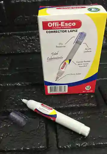 Corrector Liquido Offi-esco Unidad