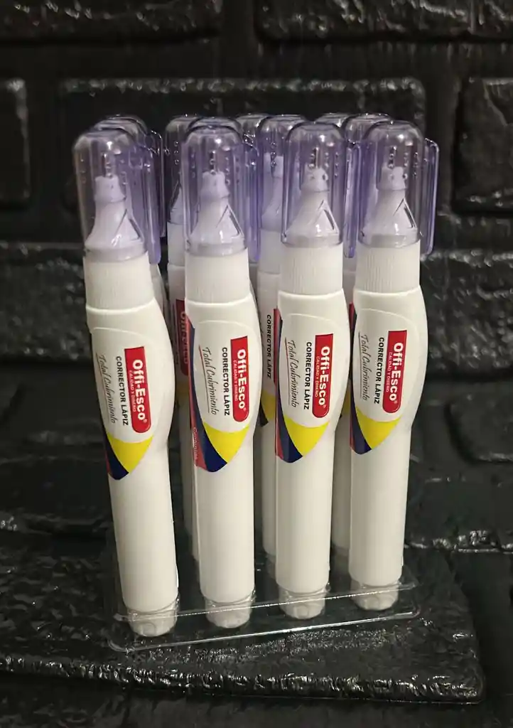 Corrector Liquido Offi-esco Caja X12