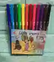 Plumones Economicos Color Pens X12