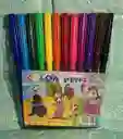 Plumones Economicos Color Pens X12