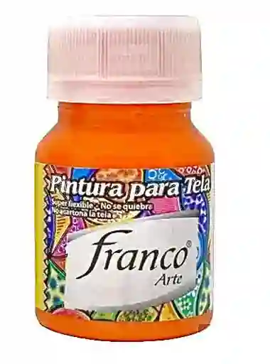 Pintura Para Tela Resistente Al Lavado 30 Cc Naranja