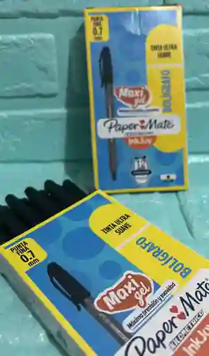 Lapicero Negro Kilometrico 100 Caja X12