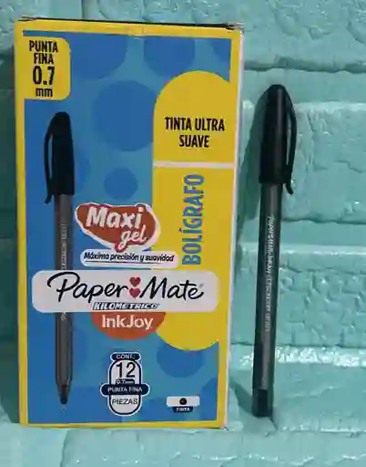Lapicero Negro Kilometrico 100 Unidad