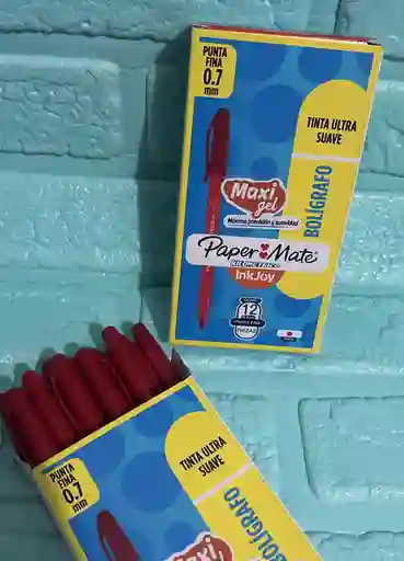 Lapicero Rojo Kilometrico Caja X12